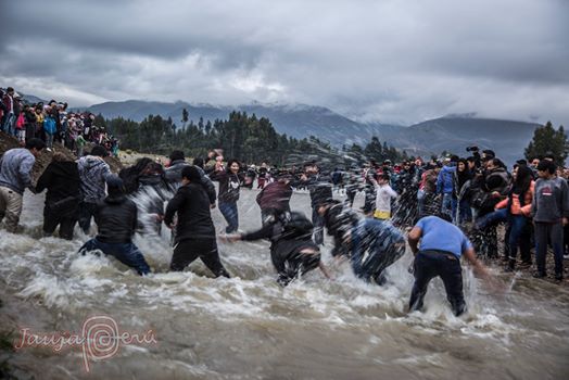 Takanakuy Jauja Perú. Huasquicha (Pancán) y Santa Ana (huertas)