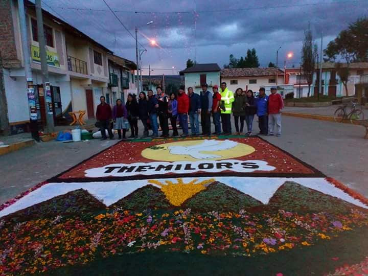 Alfombra del grupo"The Milors"